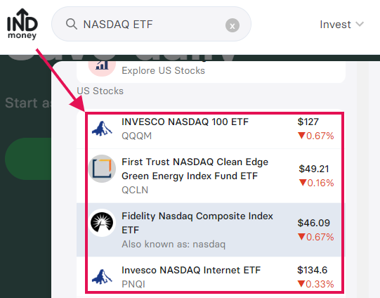 Invest in Nasdaq ETF