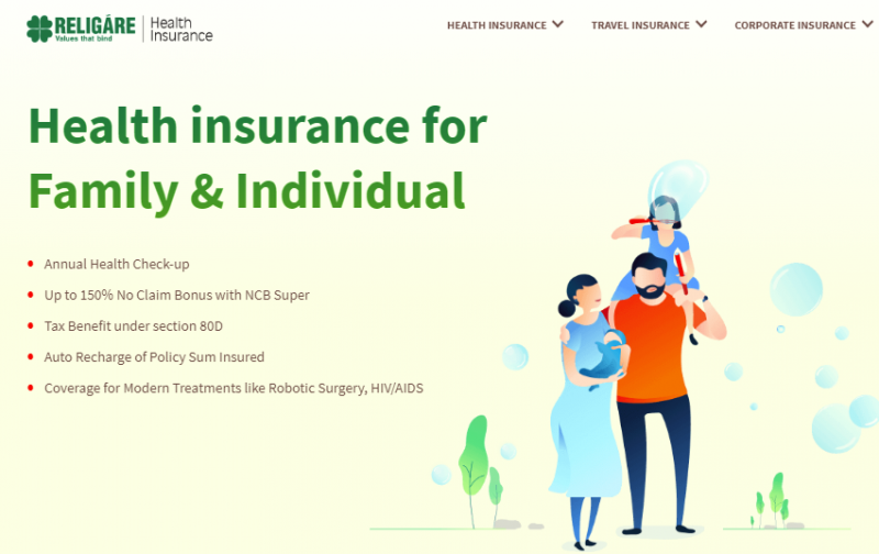 Religare (CARE) Comprehensive Health Insurance Plan review